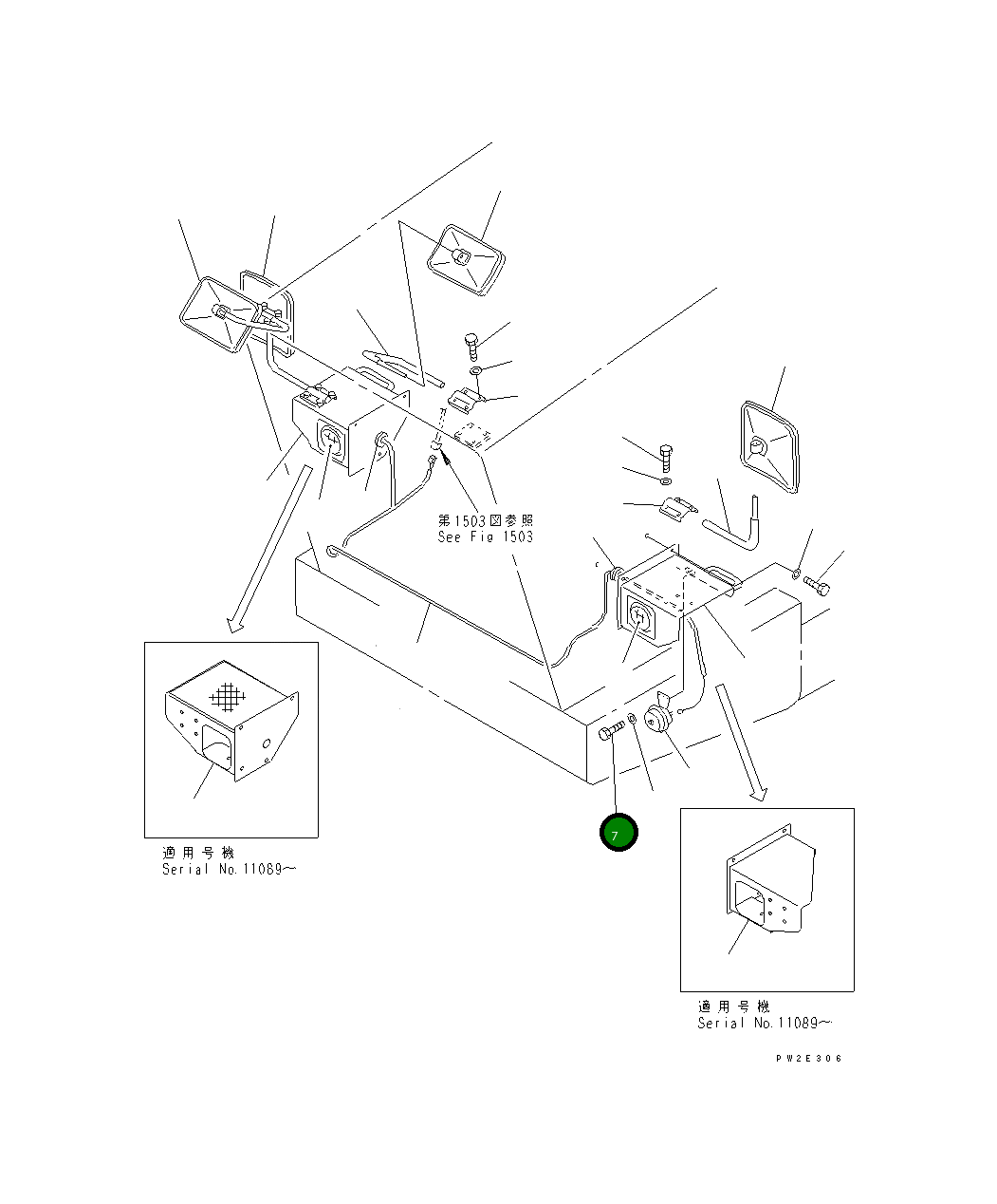 Болт 01010-50814 Komatsu
