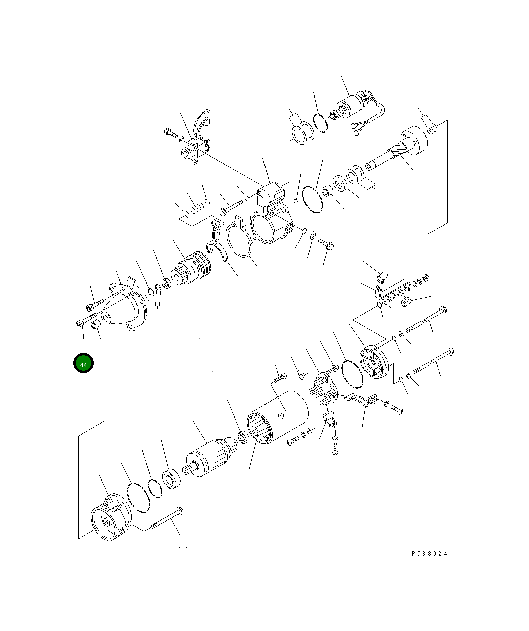Болт SD5010-26500X0  Komatsu