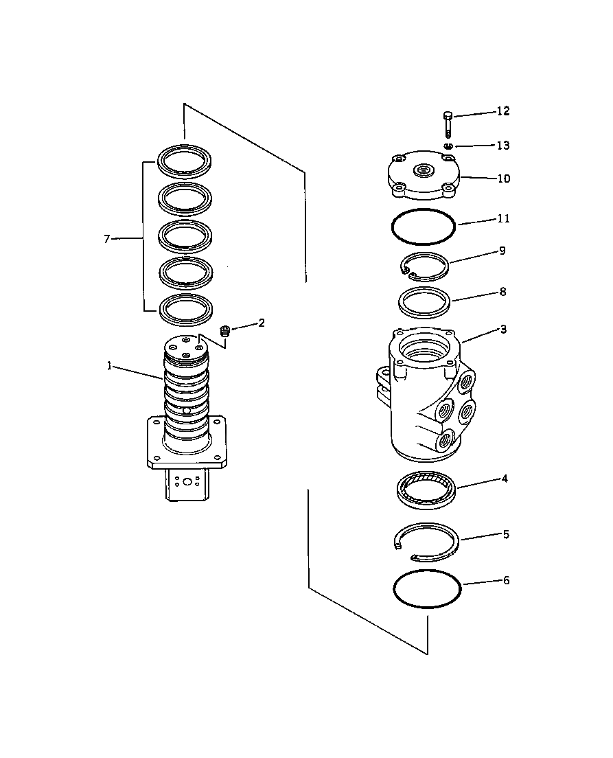 Крышка 703-08-93510 Komatsu