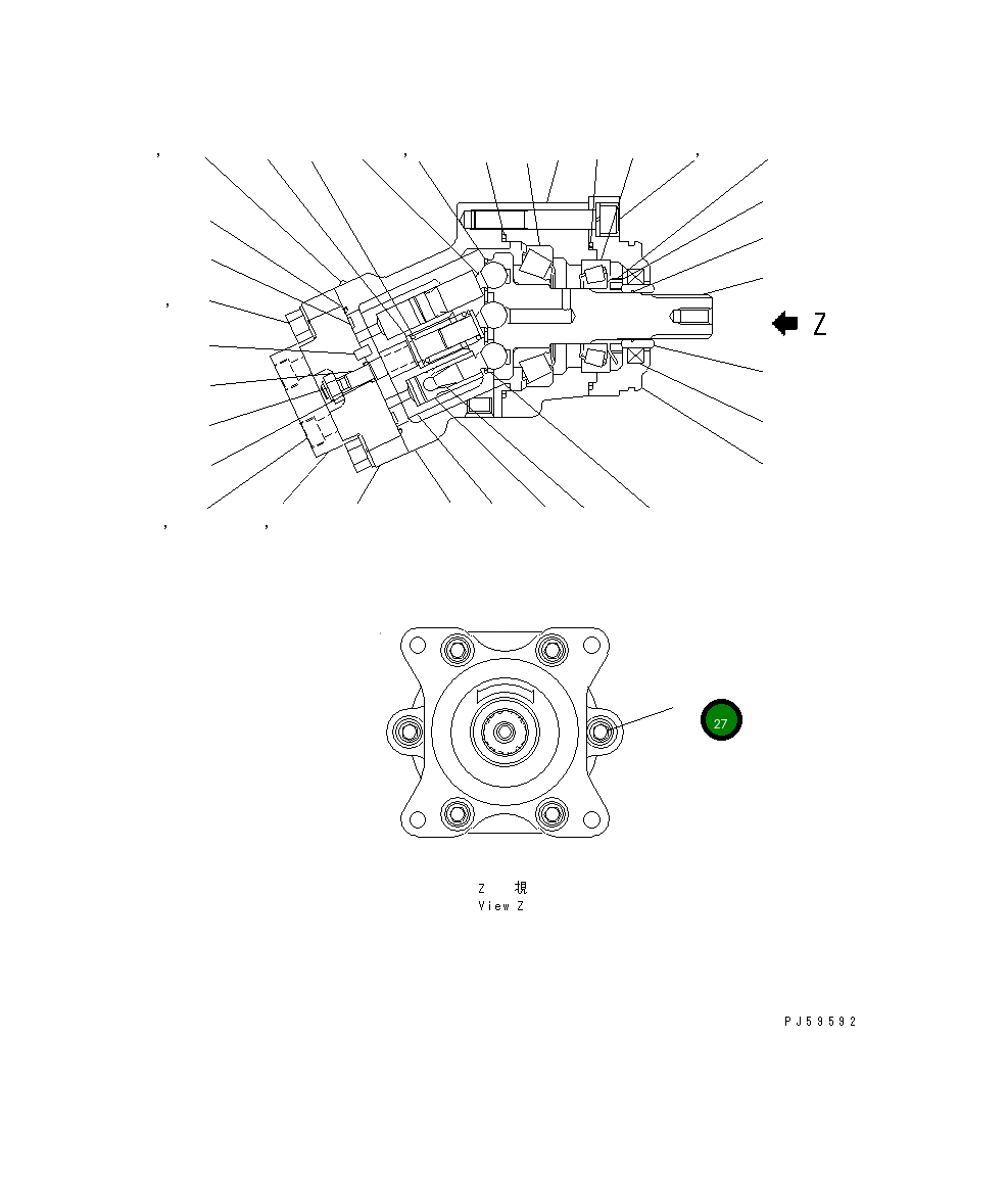 Болт 262-870-4440 Komatsu