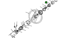 Болт 28 283 R1 Komatsu