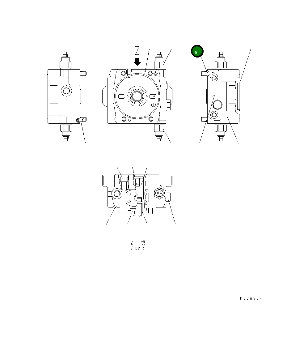 Кольцо уплотнительное (O-Ring) UC1300030001 Komatsu