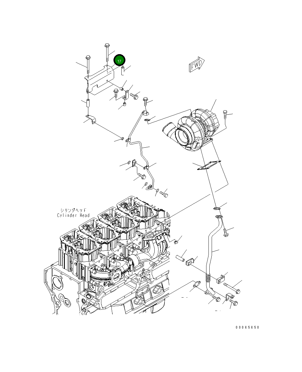 Крышка 6240-51-8710  Komatsu