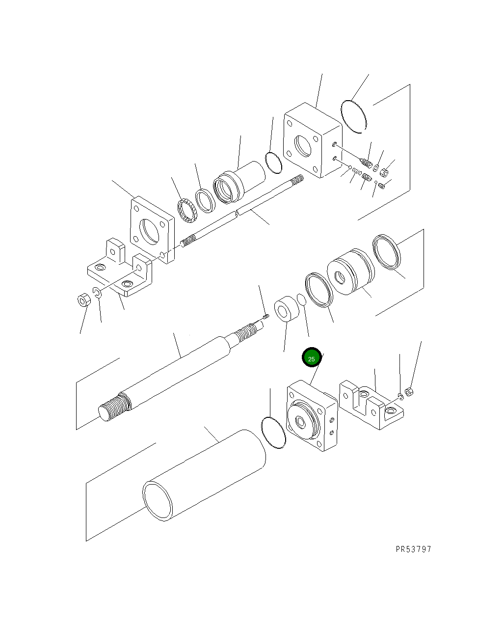 Кольцо уплотнительное (O-Ring) 234-977-4271  Komatsu