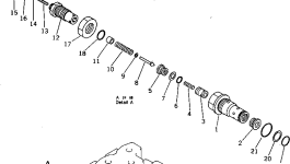 Кольцо уплотнительное (O-Ring) 700-13-31820 Komatsu