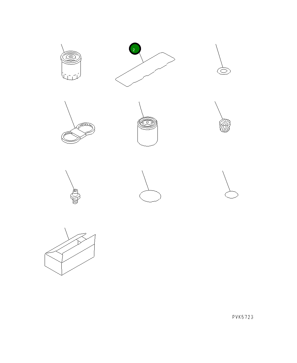 Кольцо уплотнительное (O-Ring) 620-411-8810 Komatsu