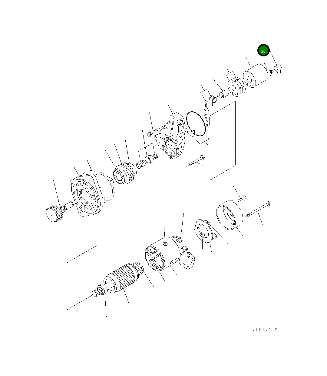 Крышка 459-722  Komatsu