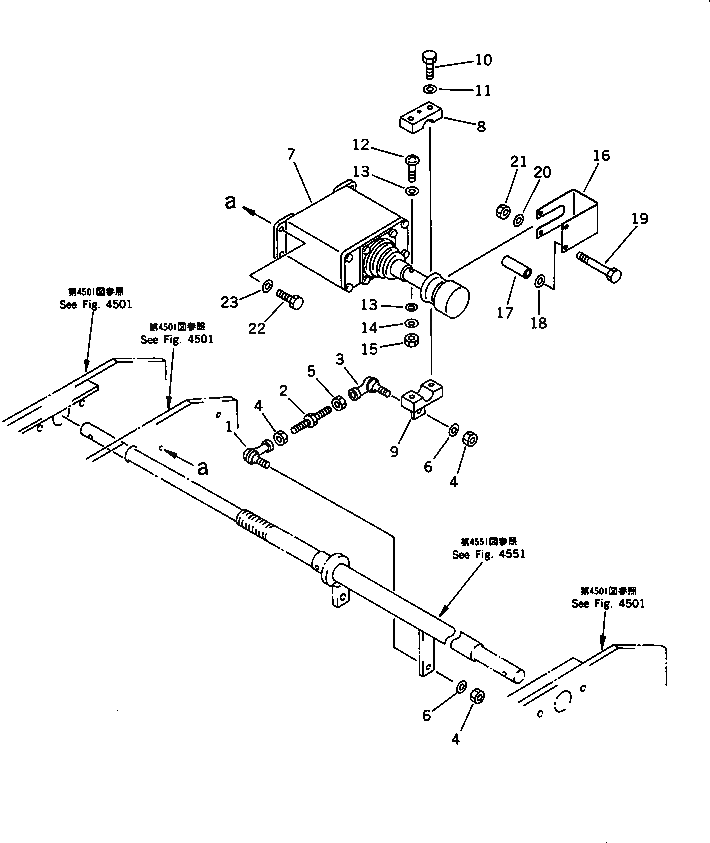 Болт 01010-50650  Komatsu