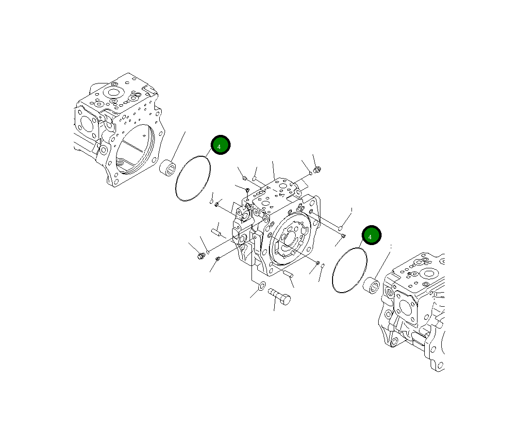 Кольцо уплотнительное (O-Ring) 07000-E5185 Komatsu