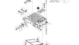 Крышка 561-89-87120 Komatsu