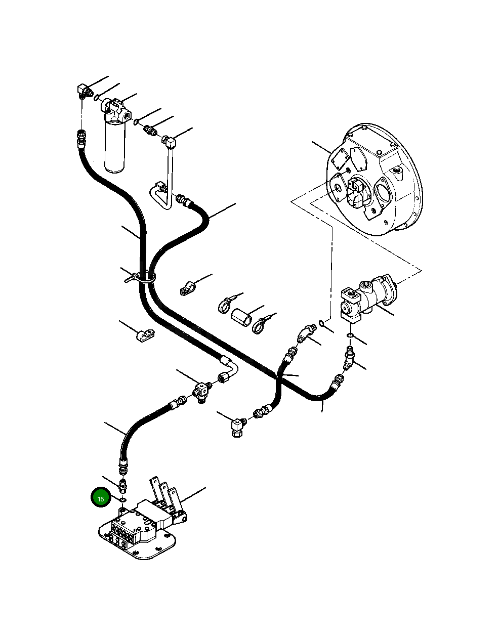 Кольцо уплотнительное (O-Ring) 368 269 R1  Komatsu