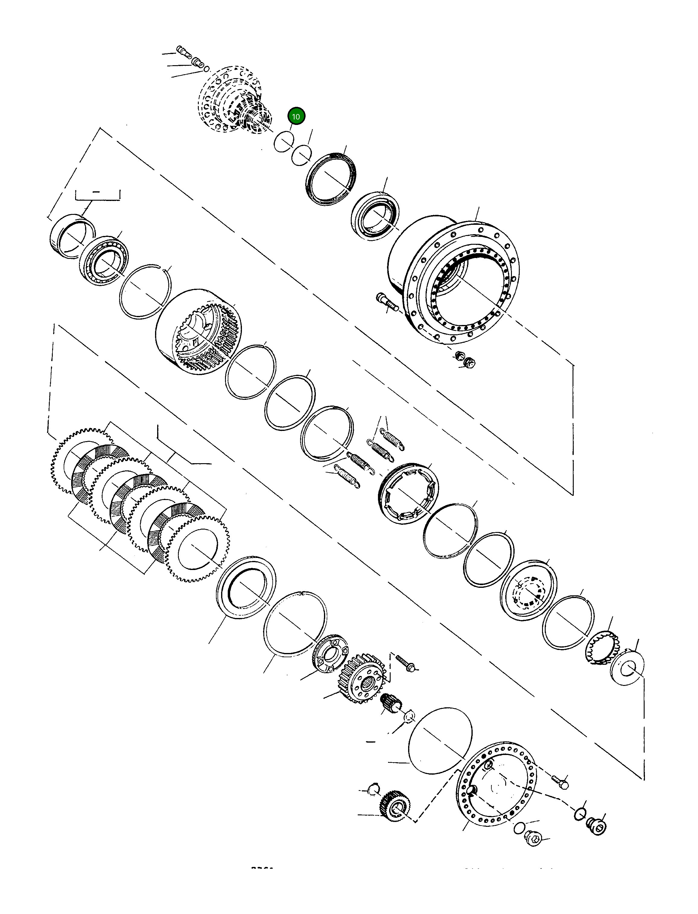 Кольцо уплотнительное (O-Ring) 4909089M1  Komatsu