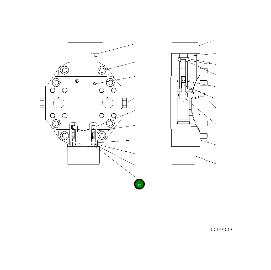 Кольцо уплотнительное (O-Ring) UC1300020004 Komatsu