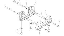 Болт 207-30-KC280 Komatsu
