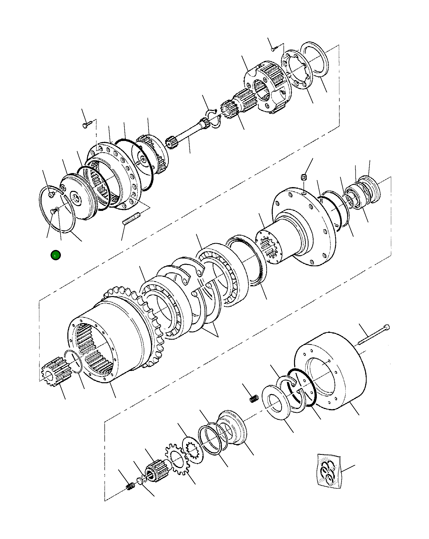 Болт 801014588 Komatsu