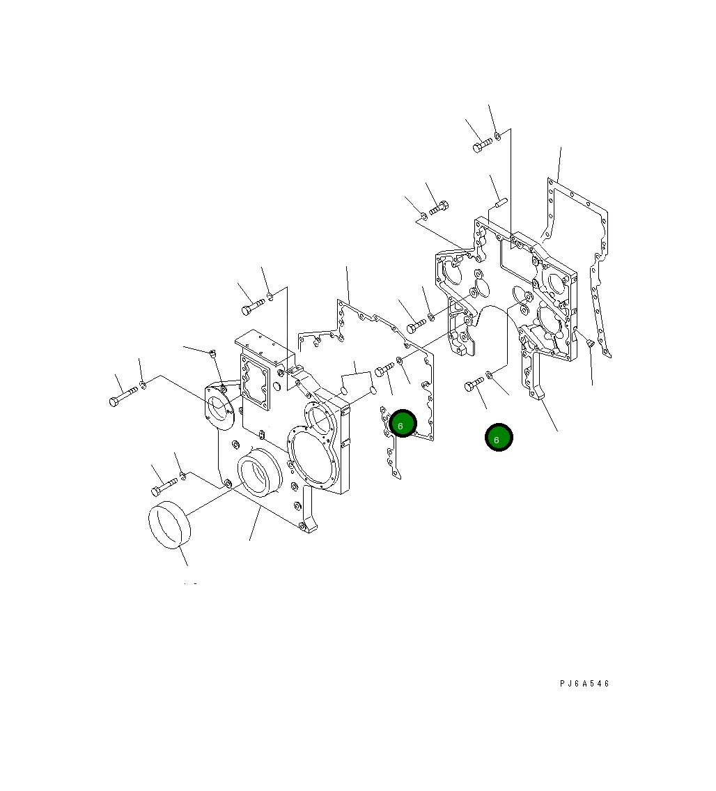 Болт 01010-31435 Komatsu