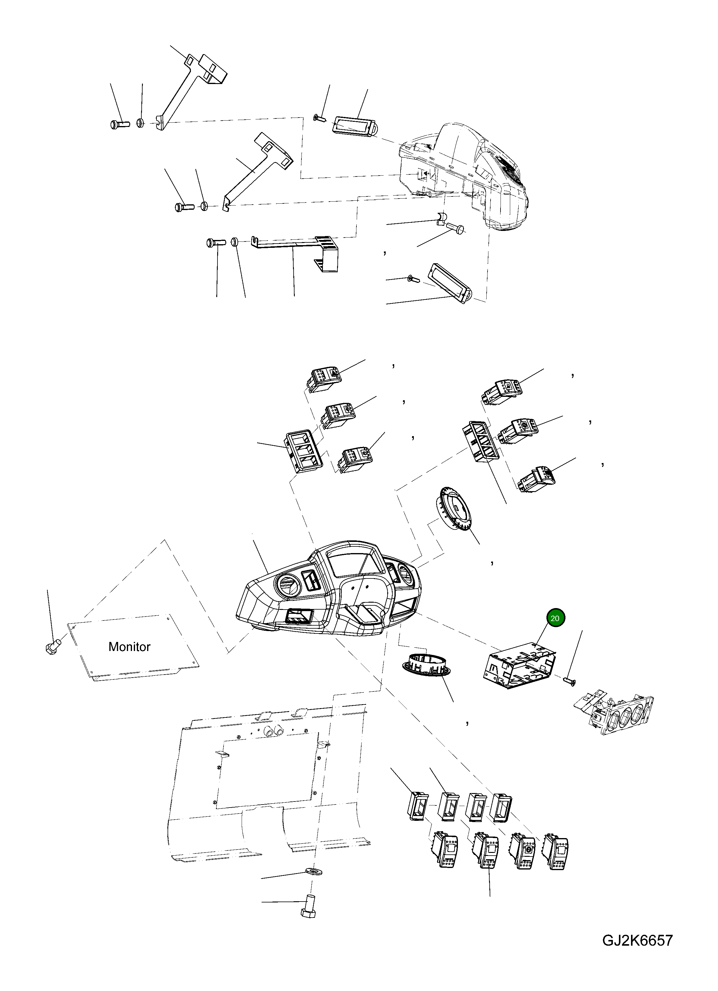 Крышка 42W-56-H0P05 Komatsu