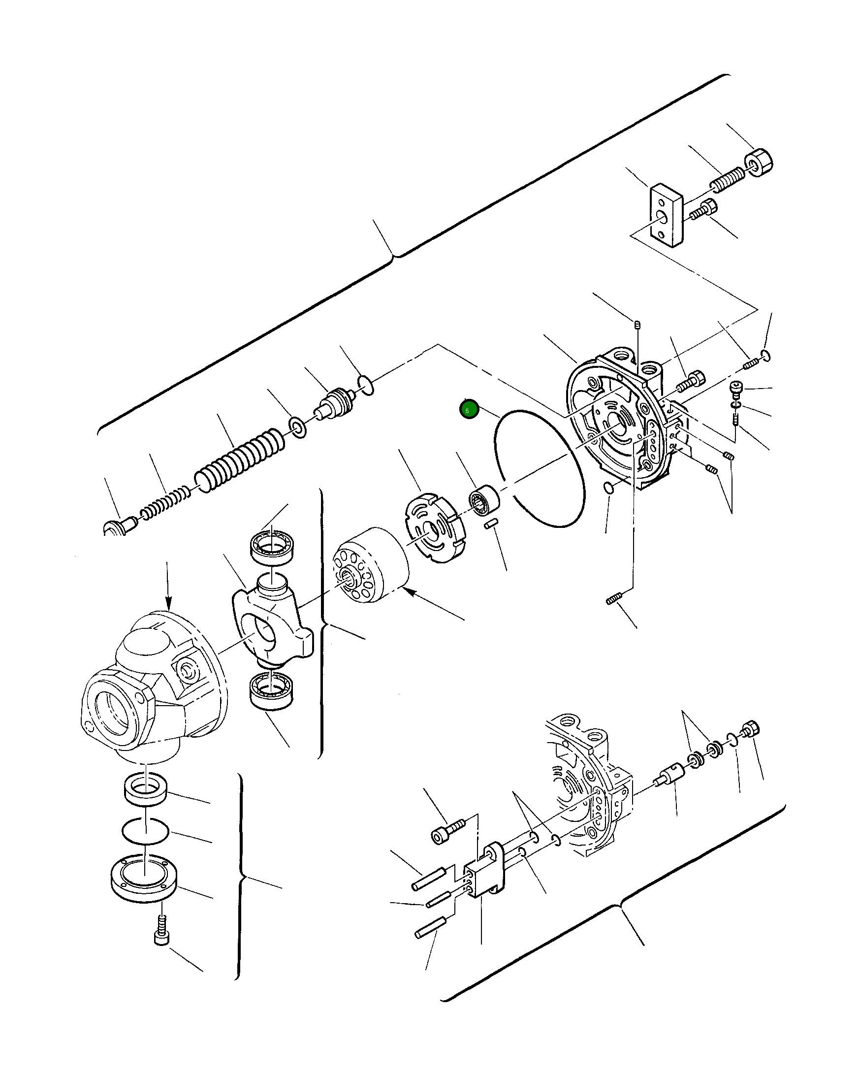 Кольцо уплотнительное (O-Ring) 855021168 Komatsu