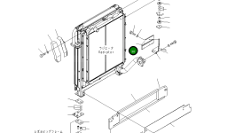 Крышка 21M-01-15520 Komatsu