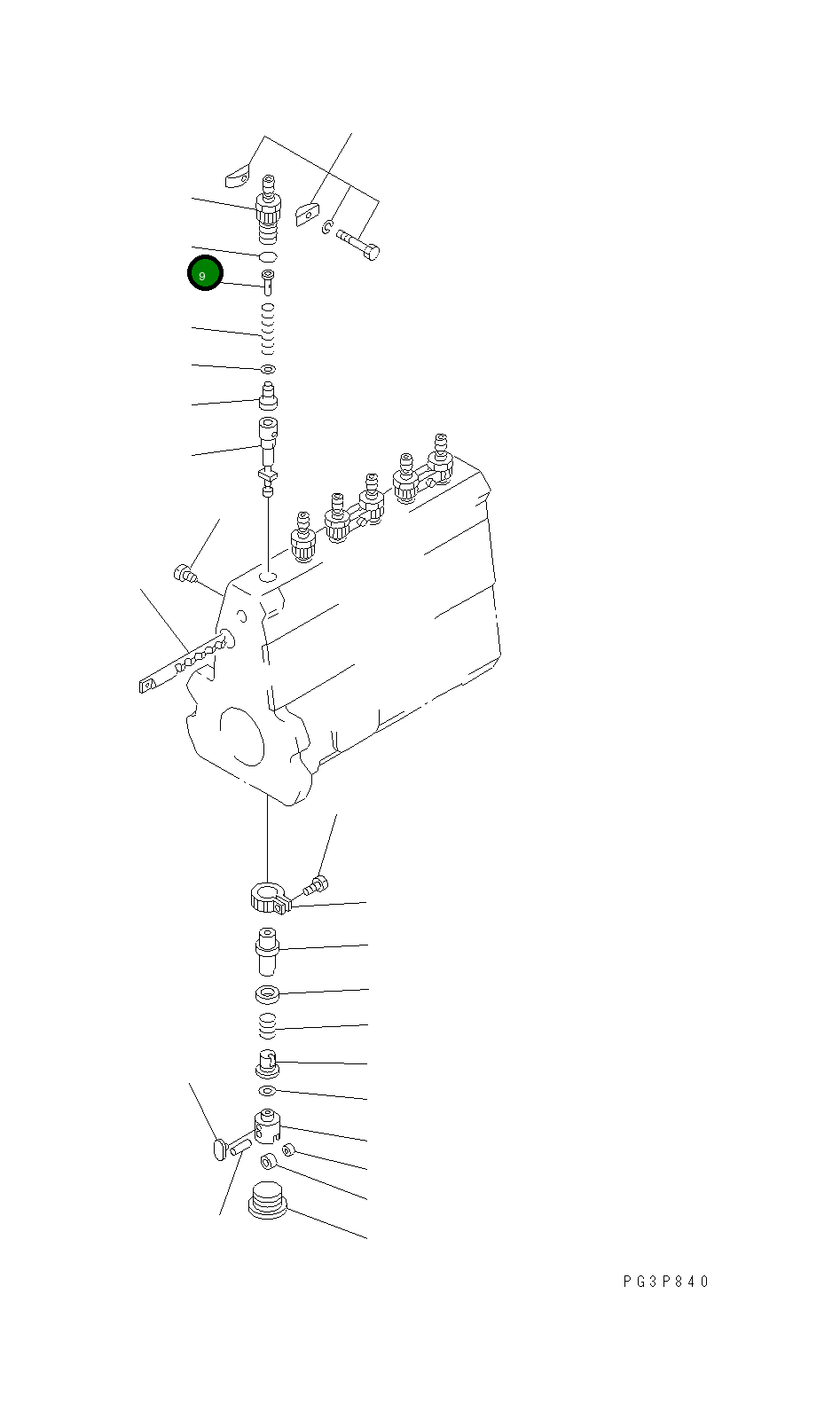 Кольцо уплотнительное (O-Ring) DK139717-01 Komatsu