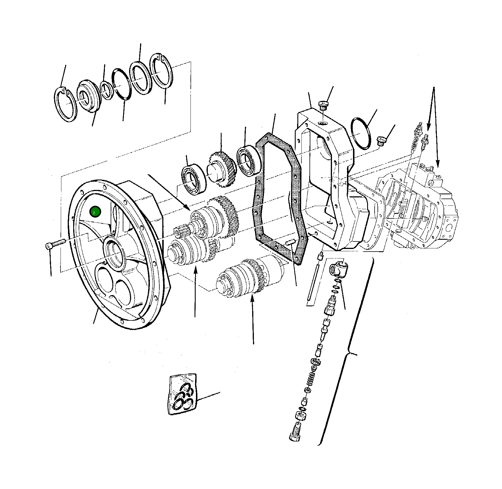 Крышка 21D-60-12150 Komatsu