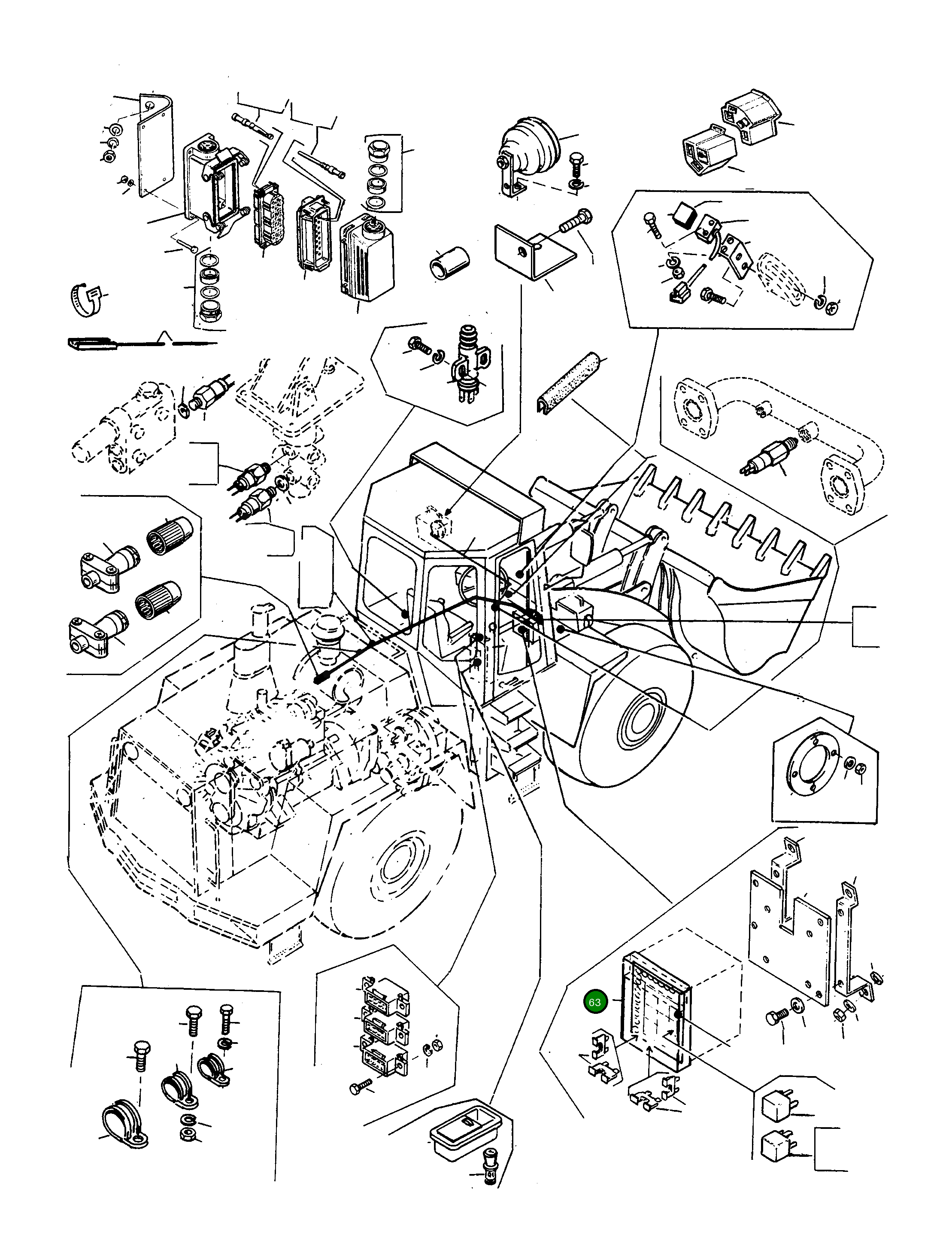 Крышка 4911645M1 Komatsu