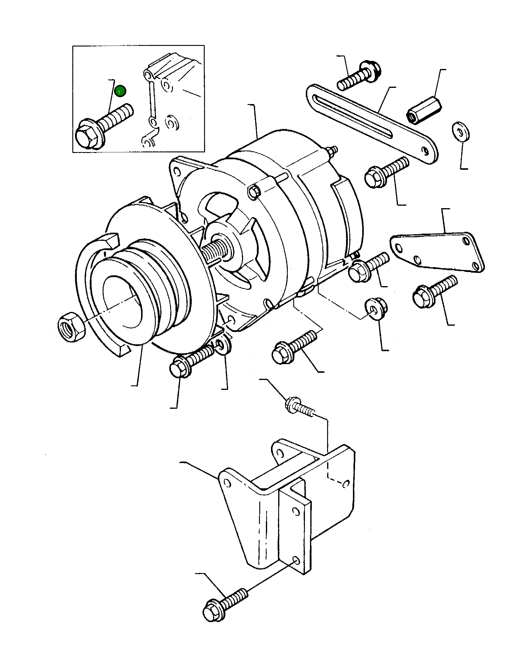 Болт P2314H004 Komatsu