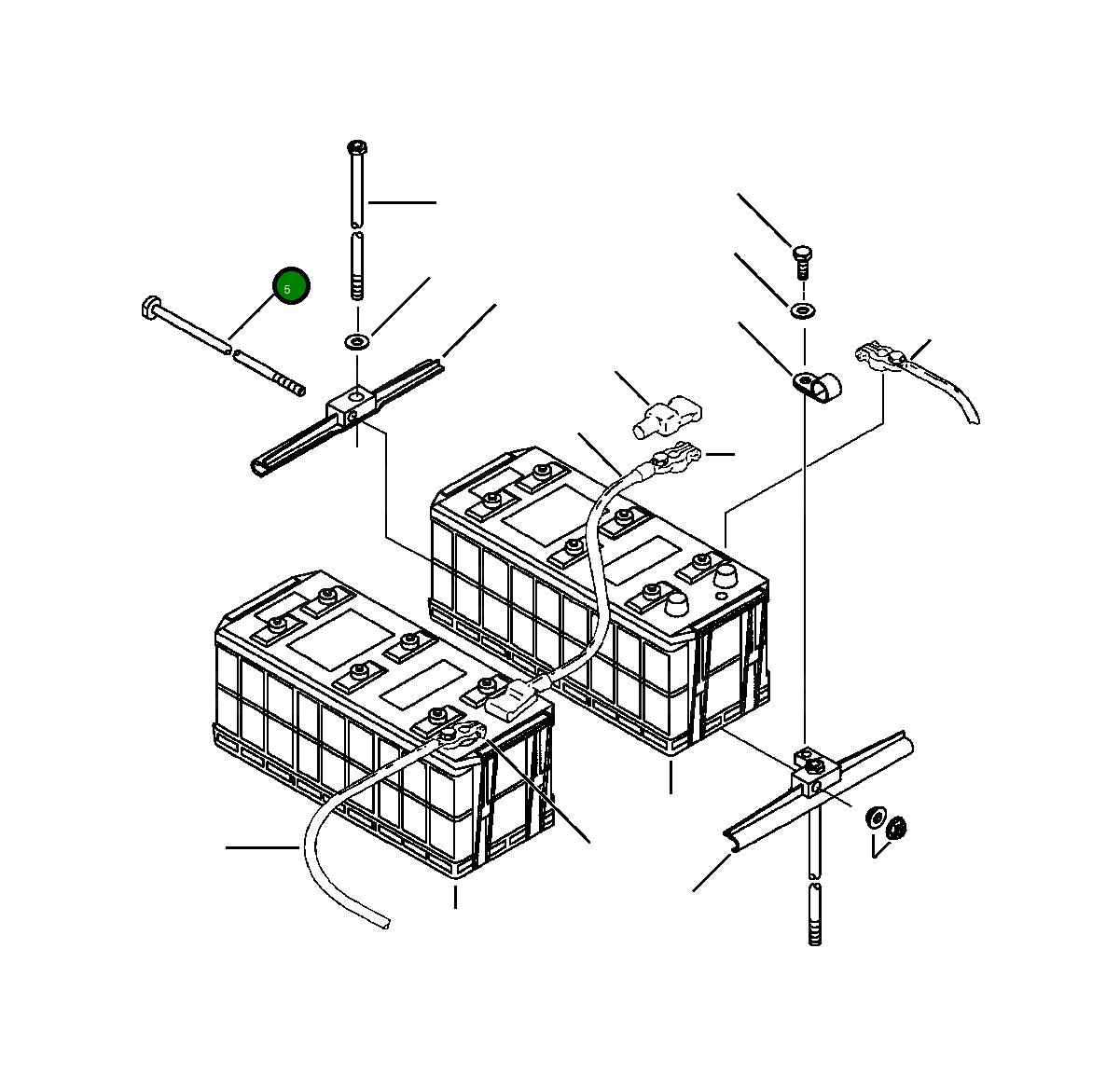 Болт 207-00-A1180 Komatsu