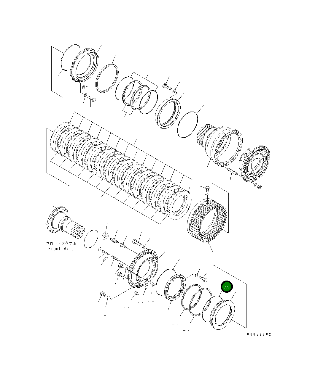 Кольцо уплотнительное (O-Ring) 426-33-11920 Komatsu