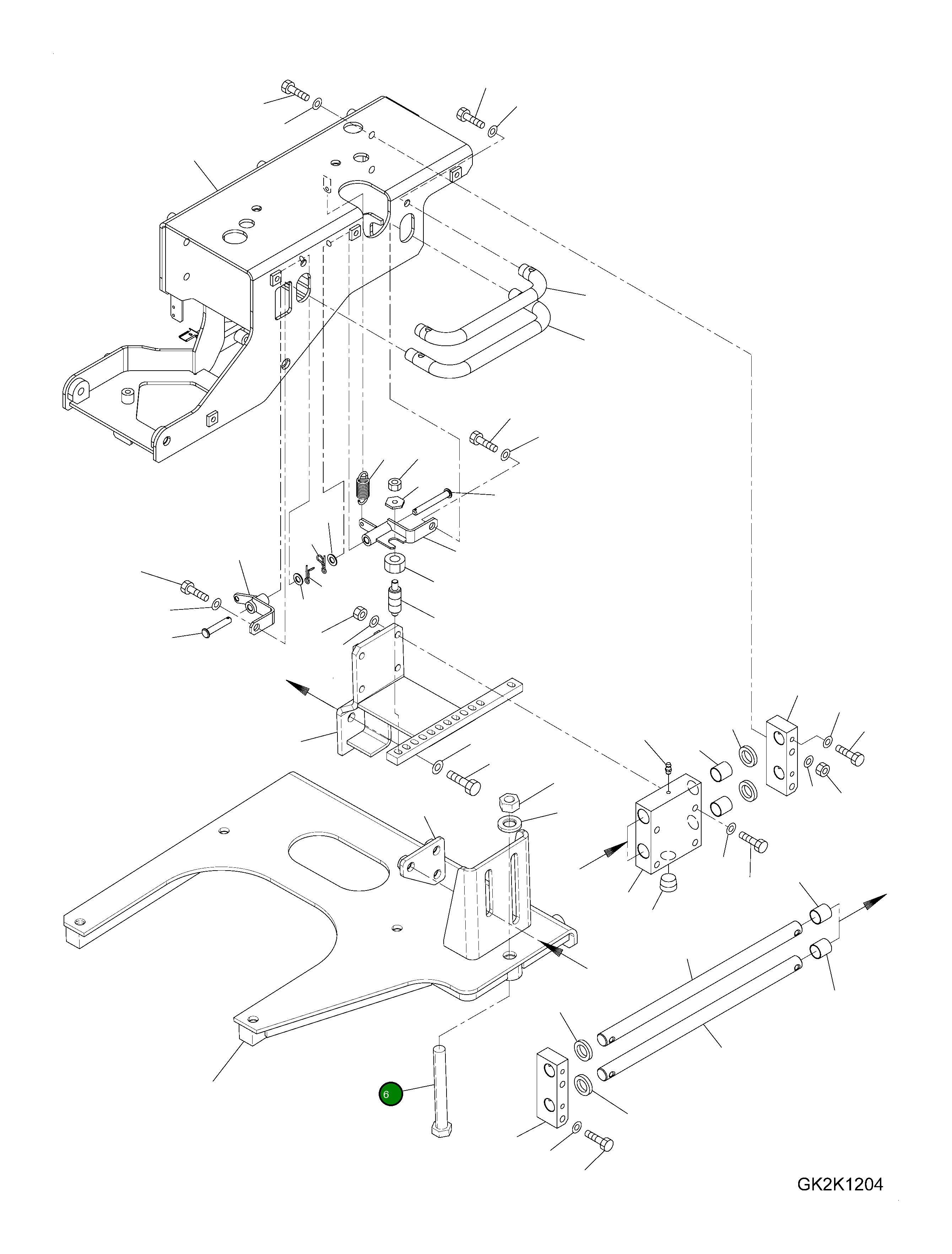 Болт 01017-51630 Komatsu