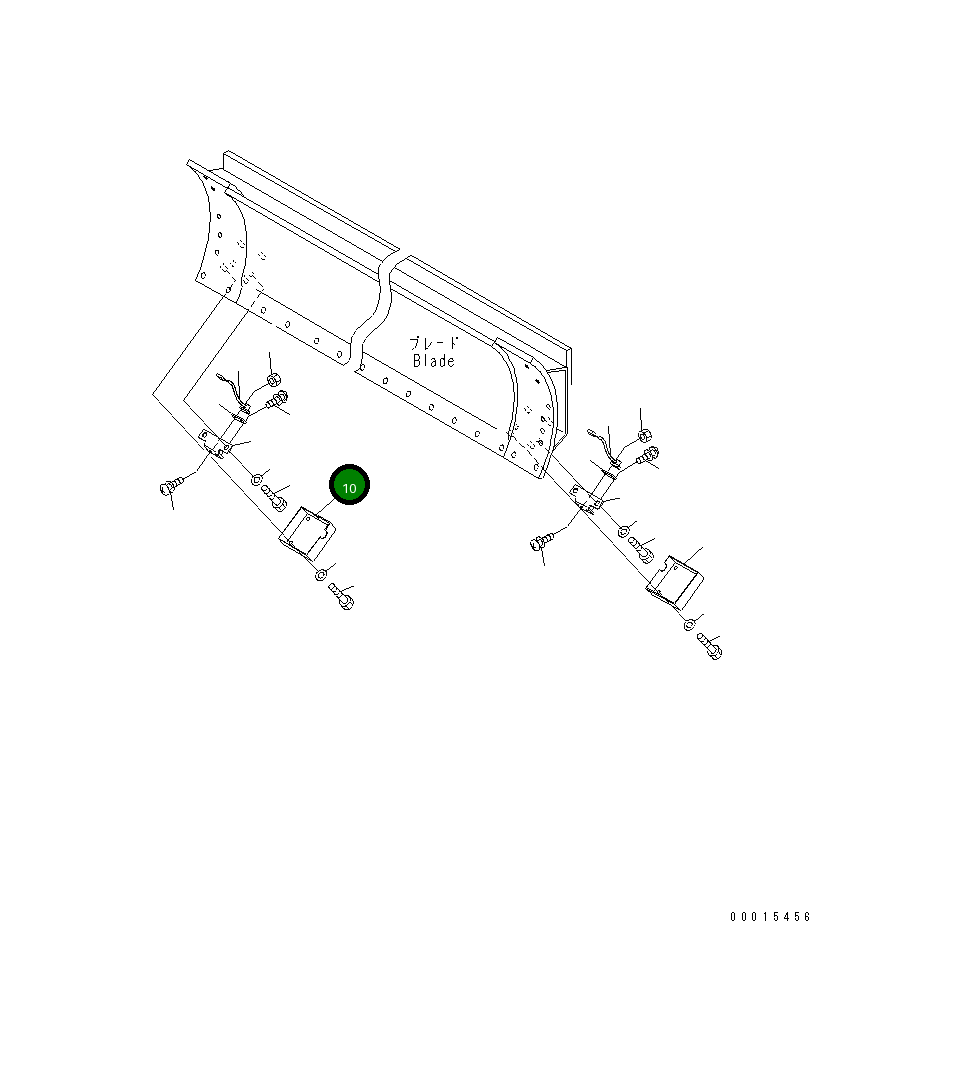 Крышка 23F-843-3430 Komatsu