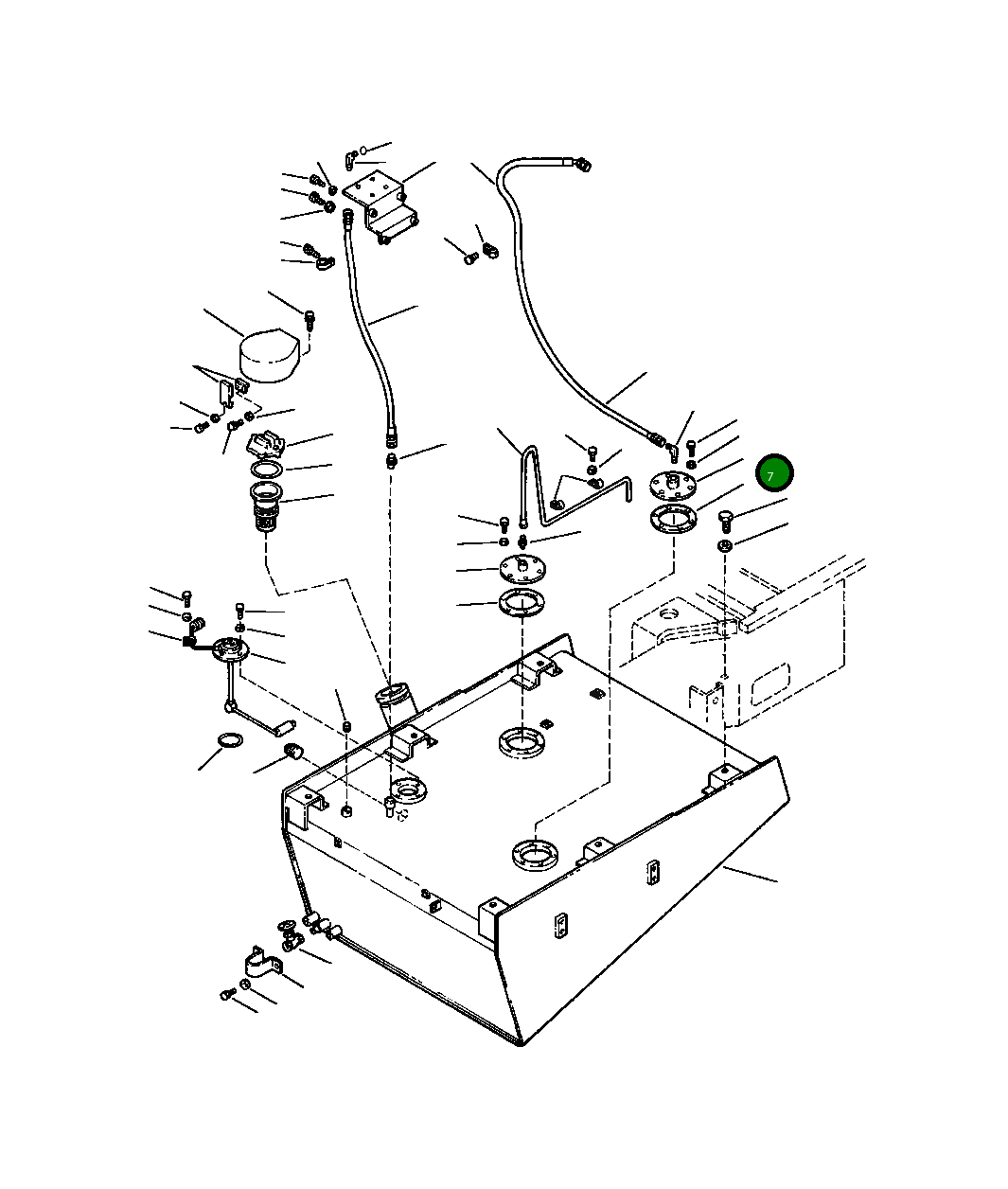 Крышка 426-01-A1110 Komatsu