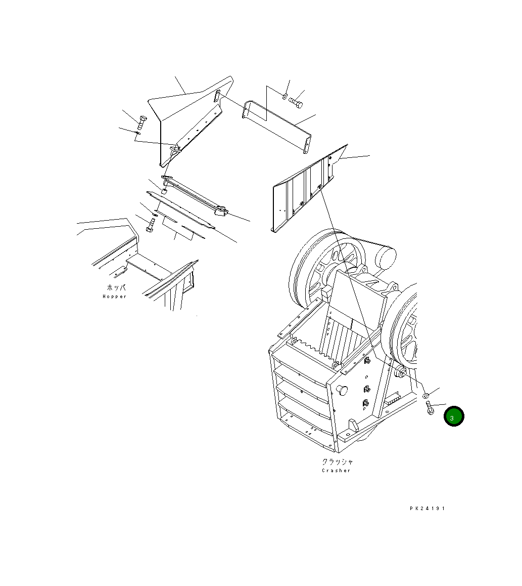 Болт 01010-52260 Komatsu