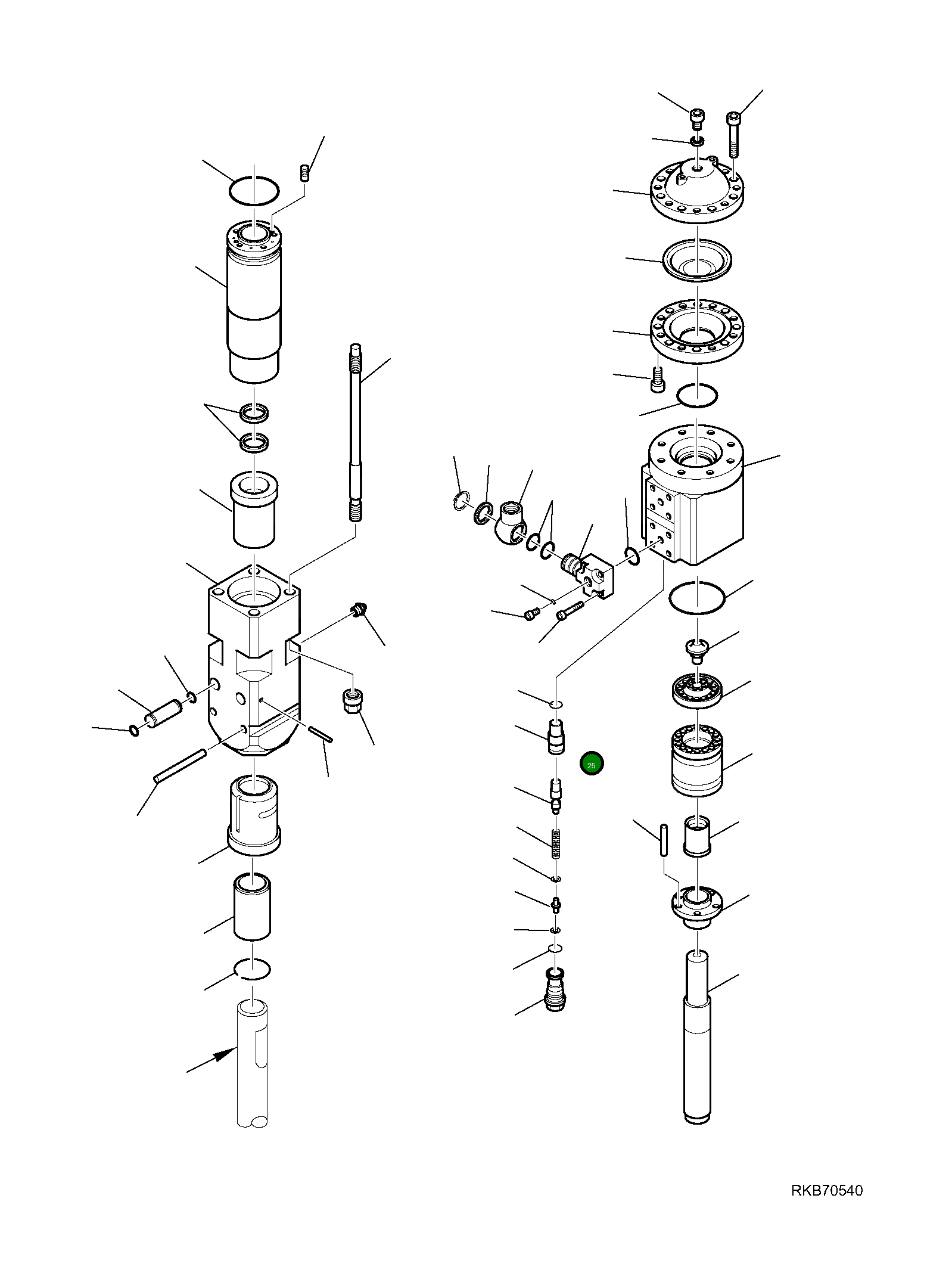 Кольцо уплотнительное (O-Ring) 22E-970-1520 Komatsu