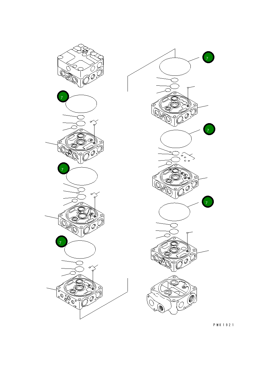 Кольцо уплотнительное (O-Ring) 144-14-54610 Komatsu