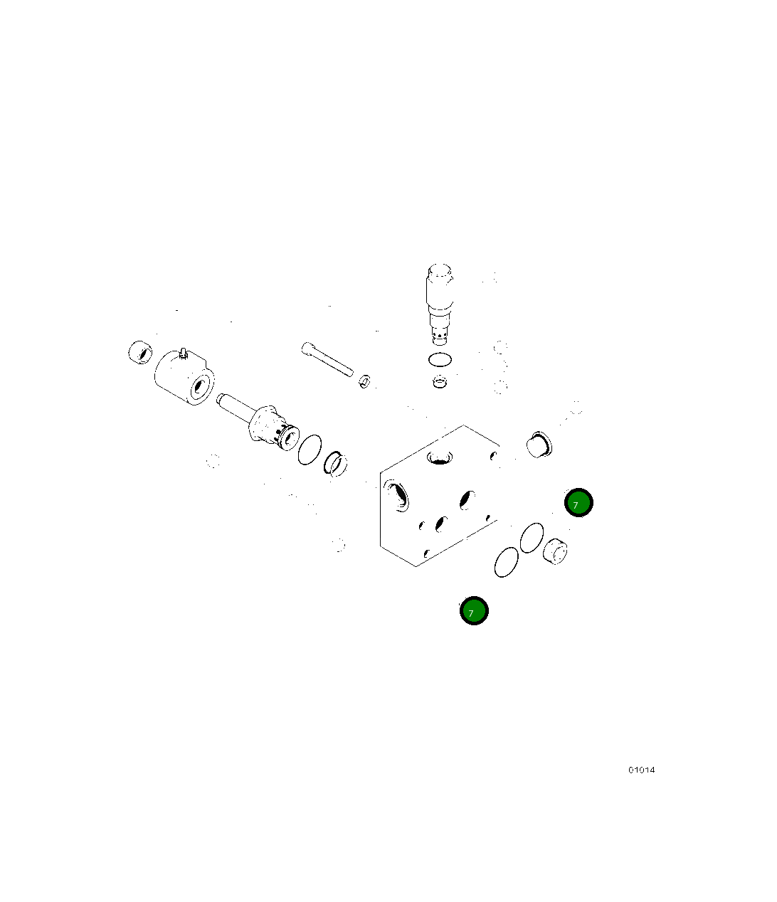 Кольцо уплотнительное (O-Ring) 27108  Komatsu