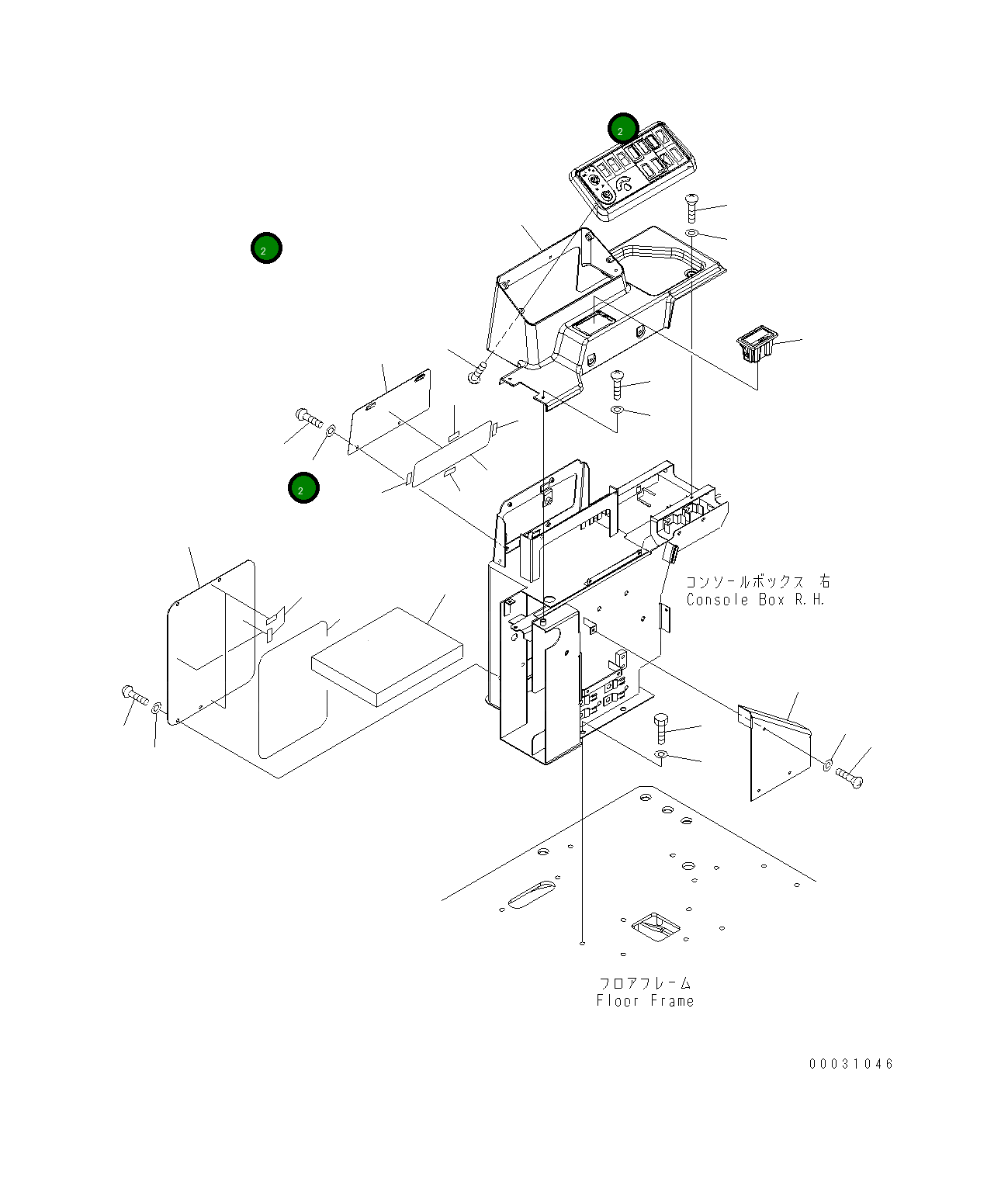 Крышка 421-54-32843  Komatsu