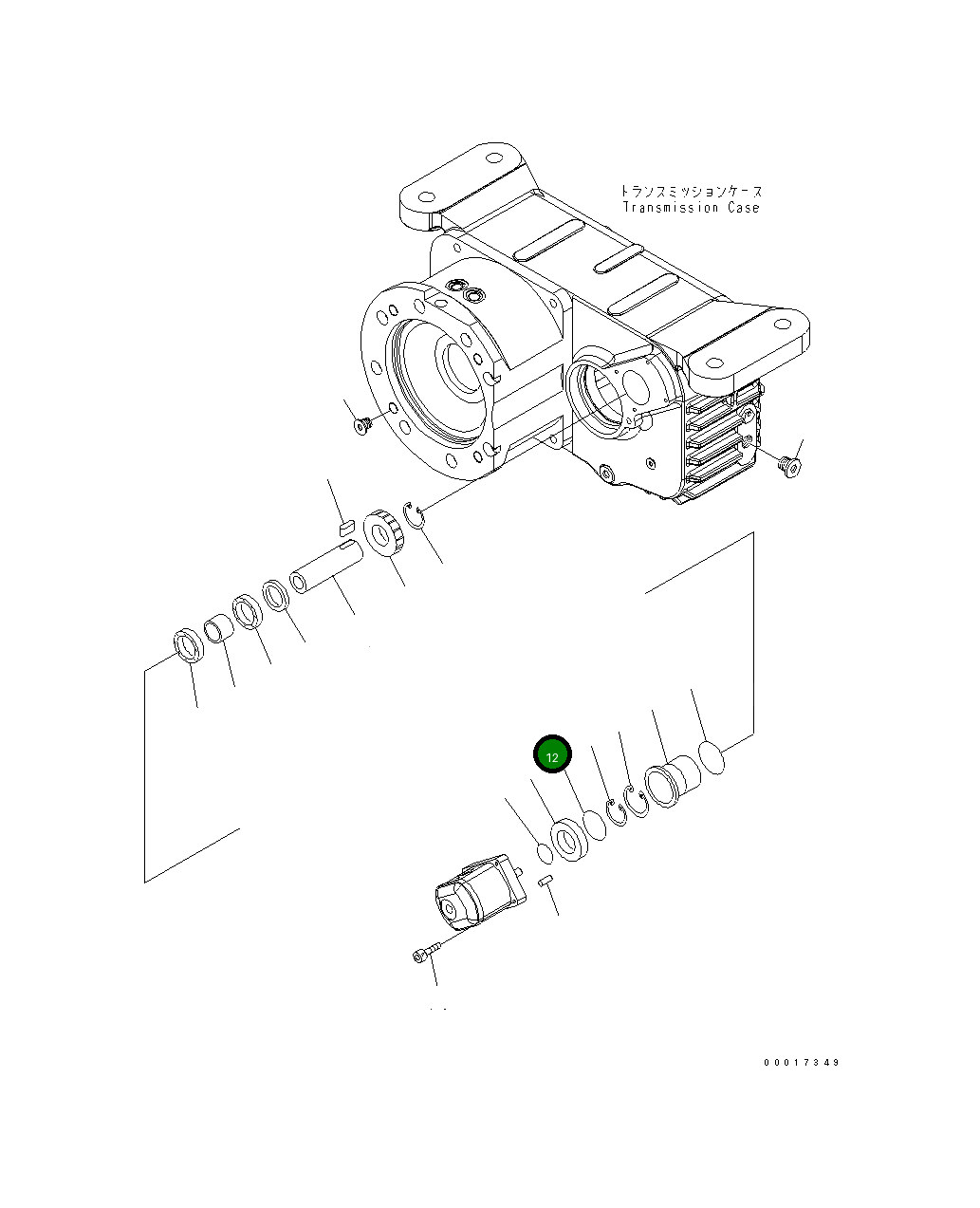 Кольцо уплотнительное (O-Ring) 20K-14-32290 Komatsu
