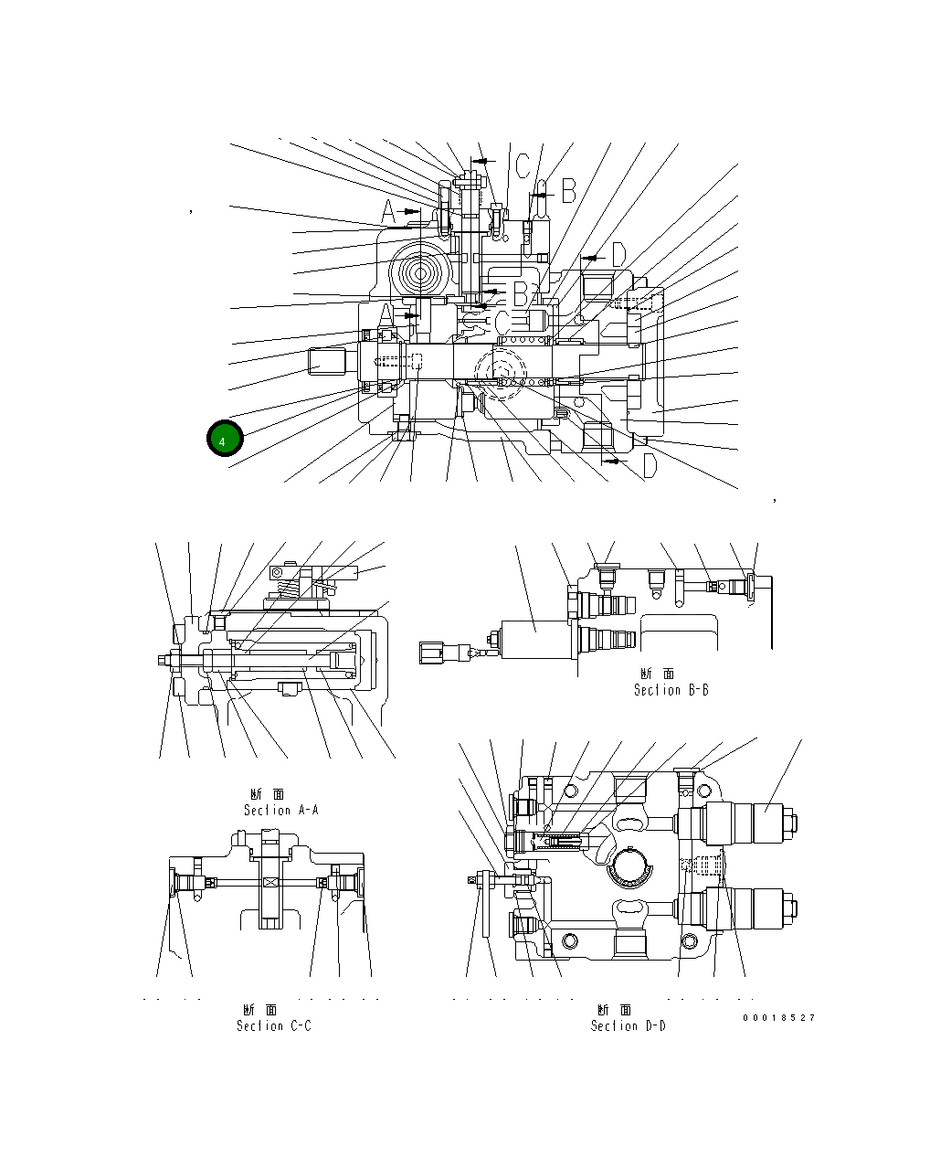 Кольцо 266-81-91810  Komatsu