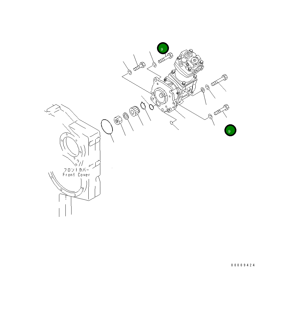 Болт 01010-31270 Komatsu