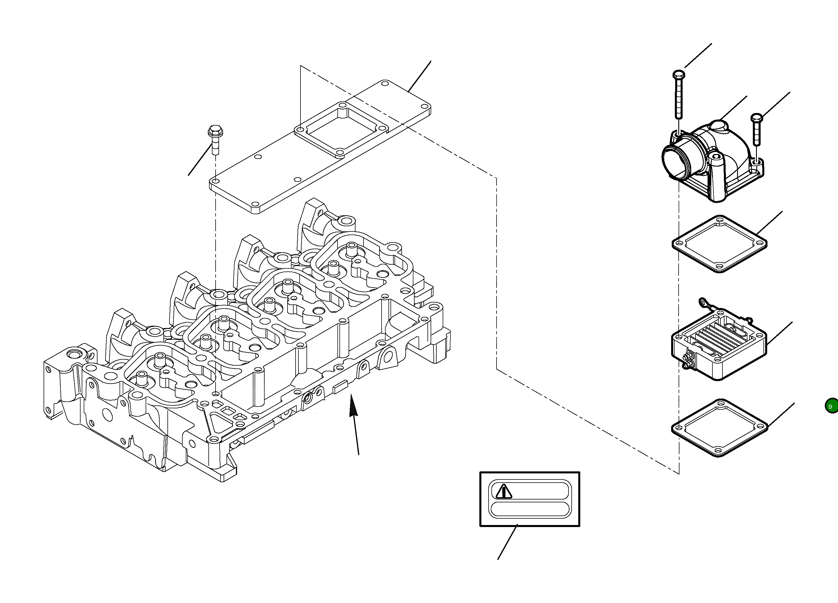 Болт EA16598224 Komatsu