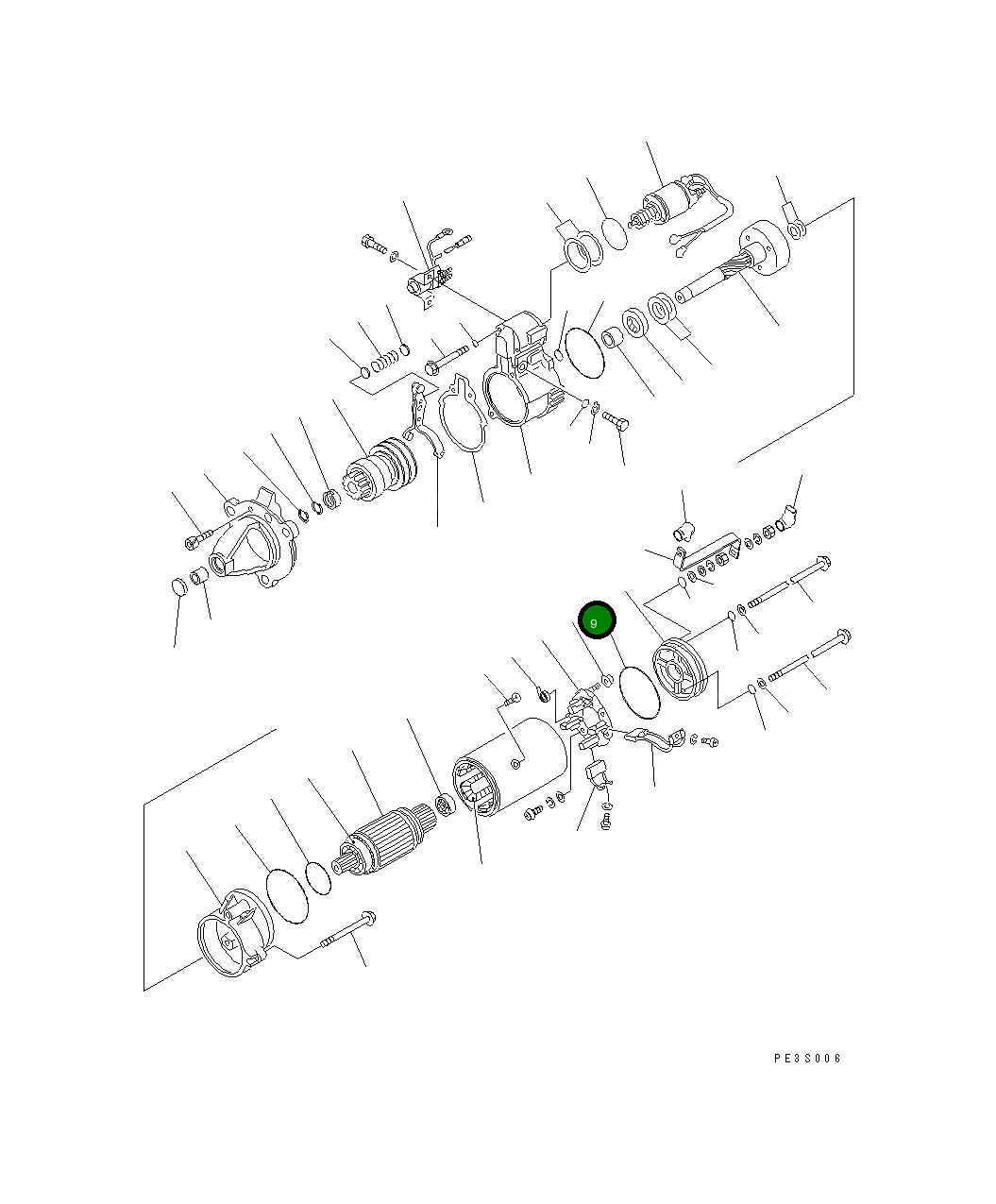 Кольцо уплотнительное (O-Ring) SD6414-03260X0 Komatsu
