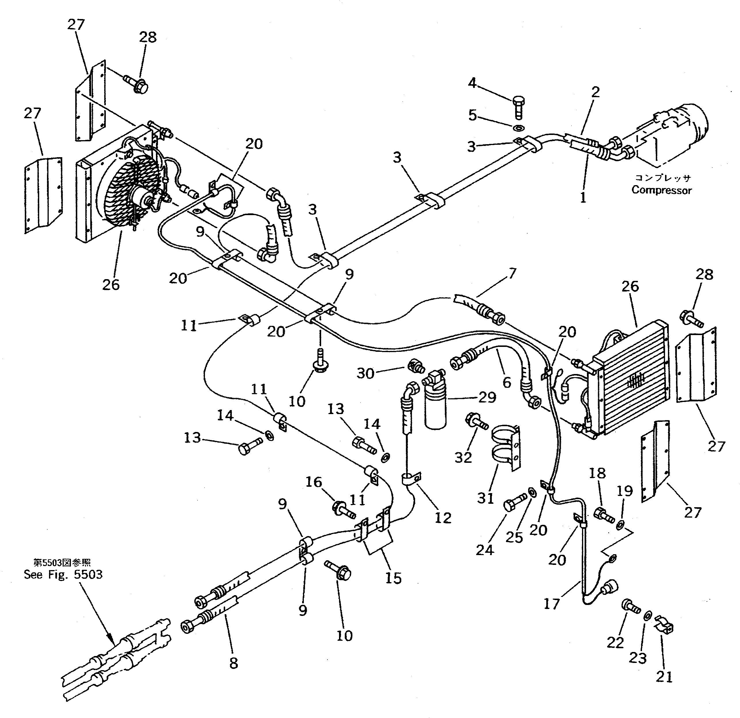 Болт 01010-01016  Komatsu
