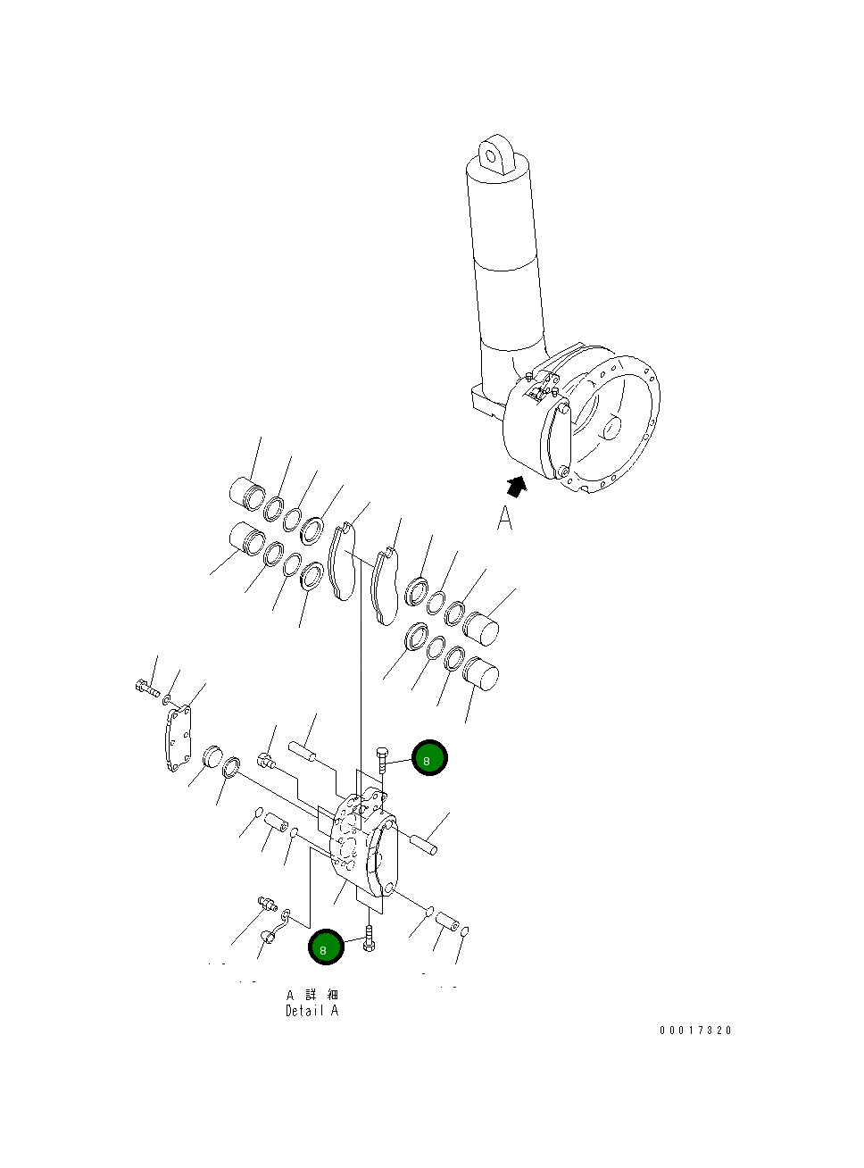 Болт 567-32-71330  Komatsu