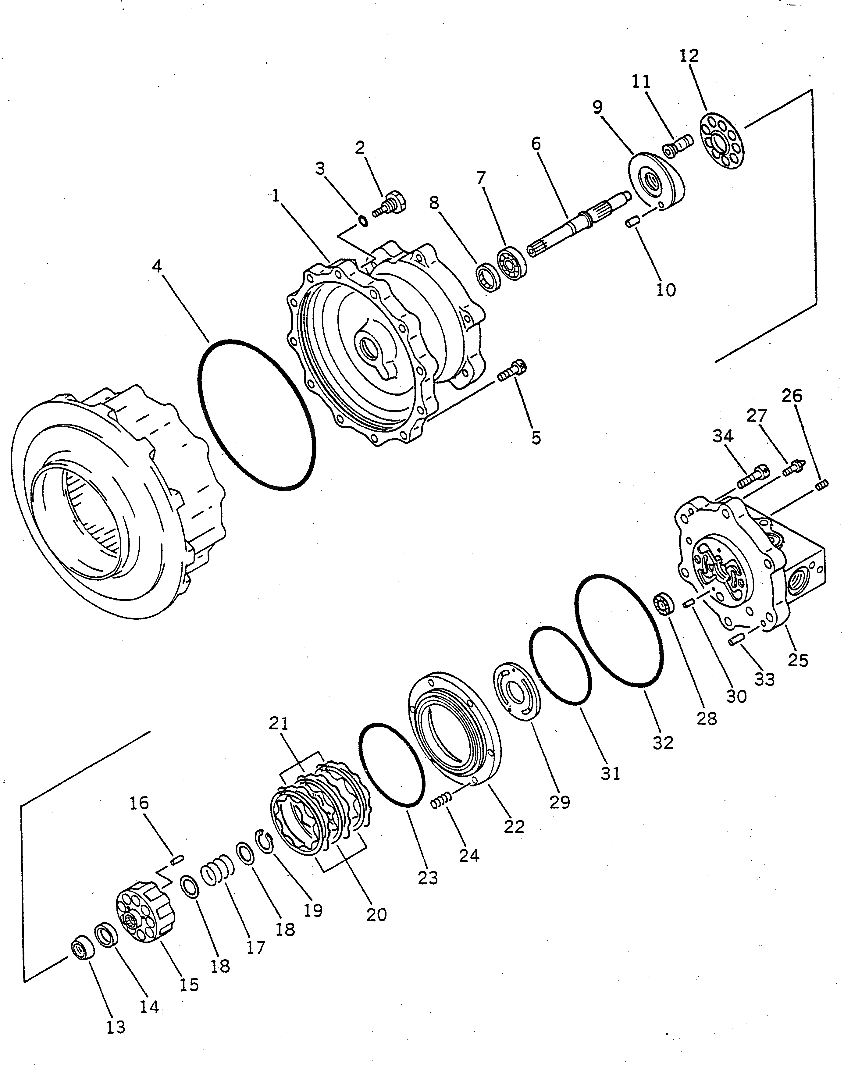 Кольцо TZIRT04018  Komatsu