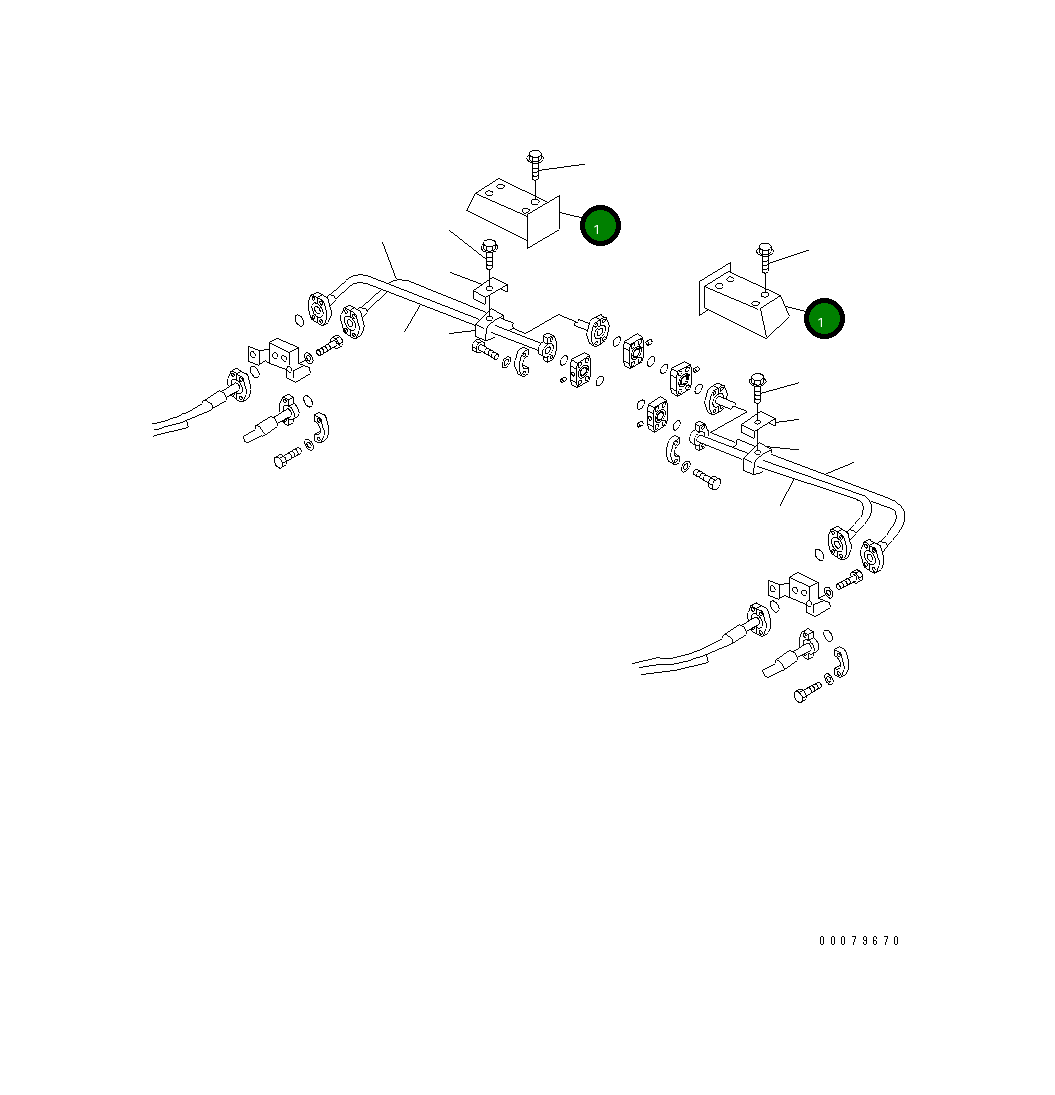 Крышка 41F-70-15450 Komatsu