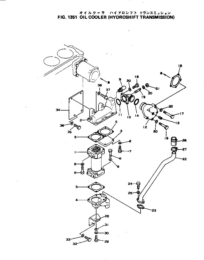 Болт 02010-30864  Komatsu