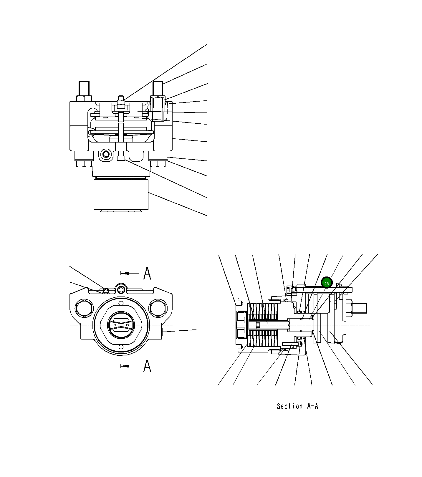 Кольцо уплотнительное (O-Ring) 23B-32-31480 Komatsu