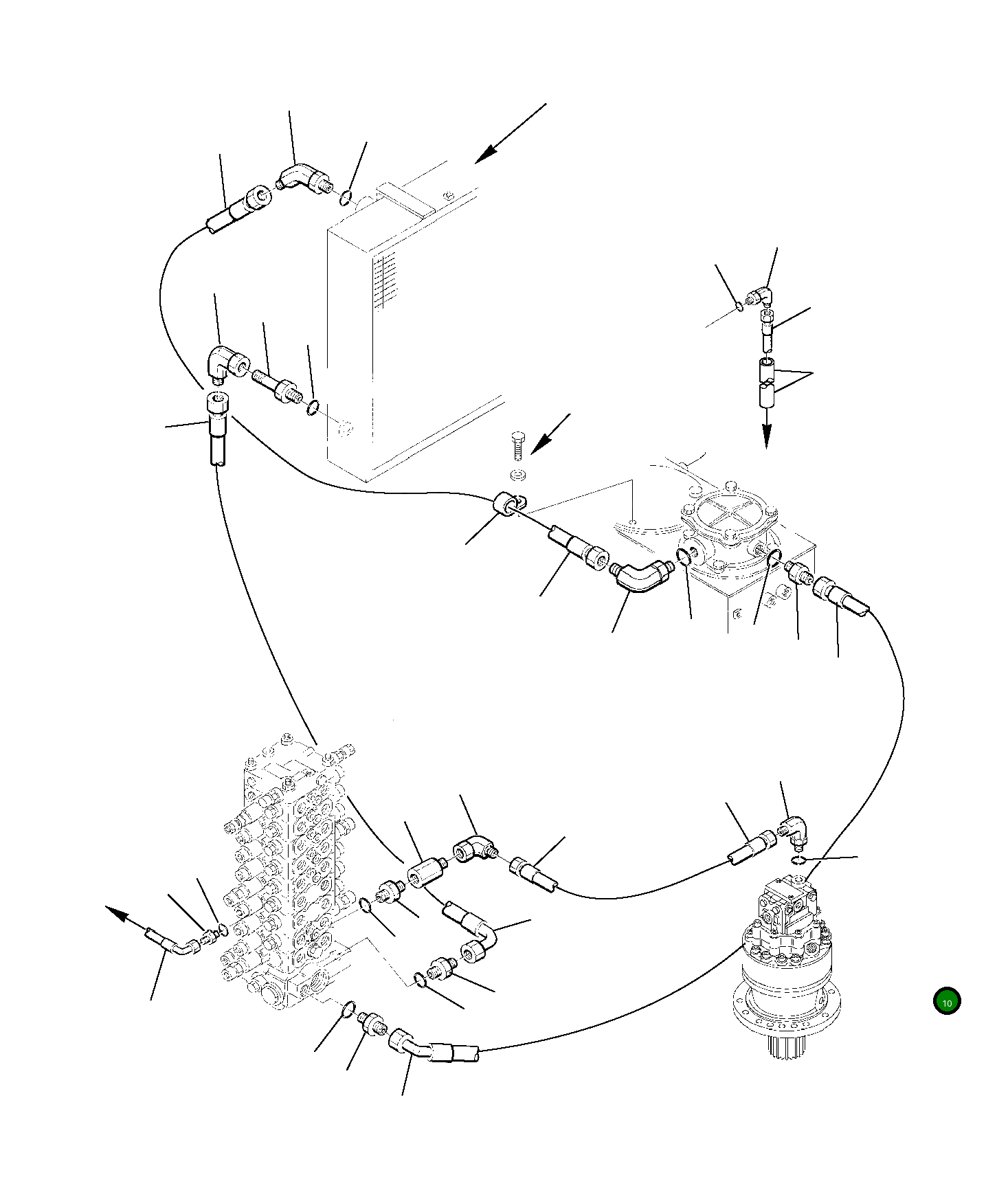 Кольцо уплотнительное (O-Ring) 21D-09-69220 Komatsu