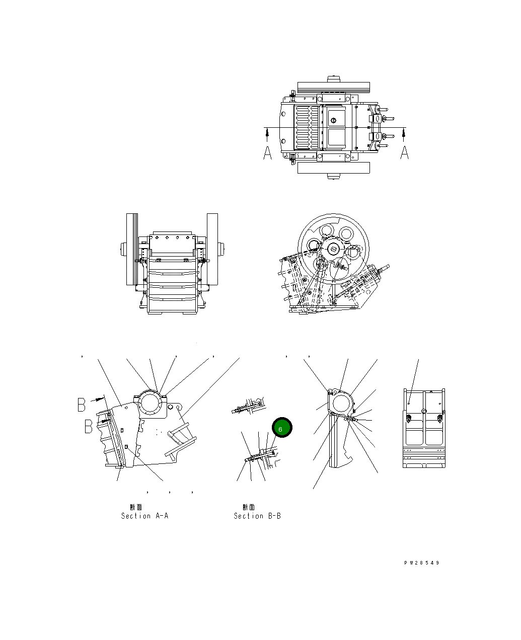 Болт 8230-70-5040 Komatsu